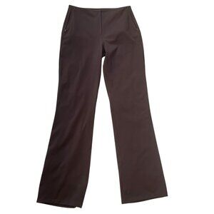 Lululemon Smooth Fit Pull On High Rise Slight Flare Pant Espresso Brown Size 8